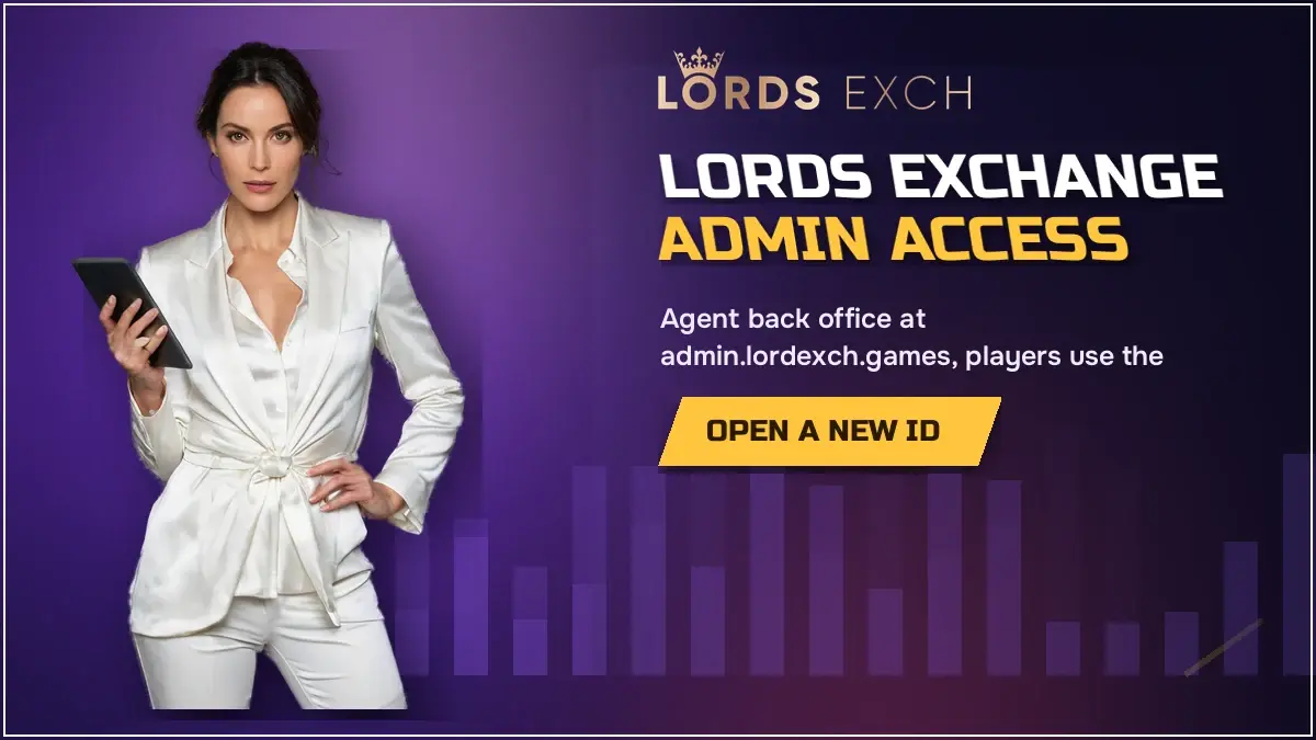 Lords Exchange admin back office and player sign-in routes compared