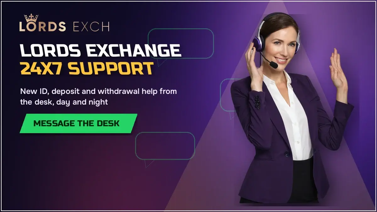 Lords Exchange WhatsApp number support desk for new IDs, deposits and withdrawals